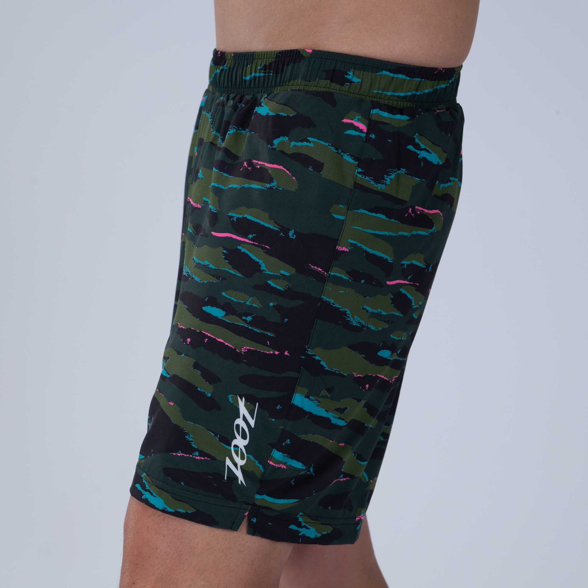 Zoot Sports RUN BOTTOMS Men's Ltd Run 7" Short - Cali Camo