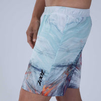 Zoot Sports RUN BOTTOMS Men's Ltd Run 7" Short - Energy