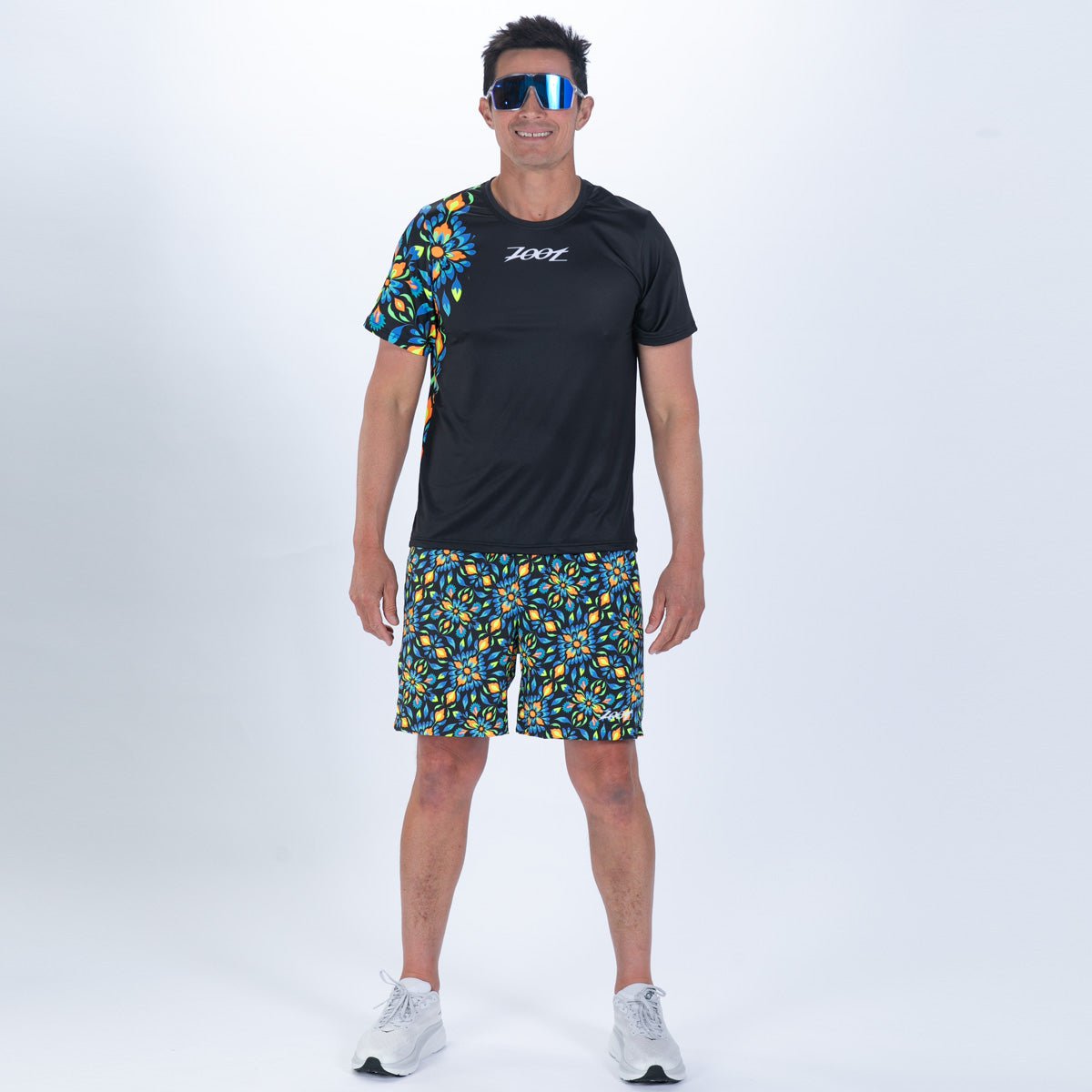 Zoot Sports RUN BOTTOMS Men's Ltd Run 7" Short - Kaleidoscope