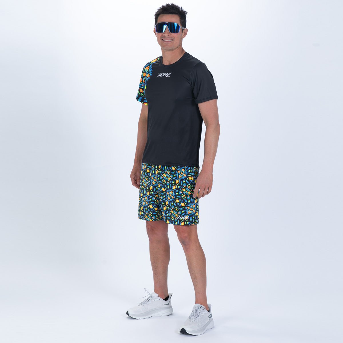 Zoot Sports RUN BOTTOMS Men's Ltd Run 7" Short - Kaleidoscope