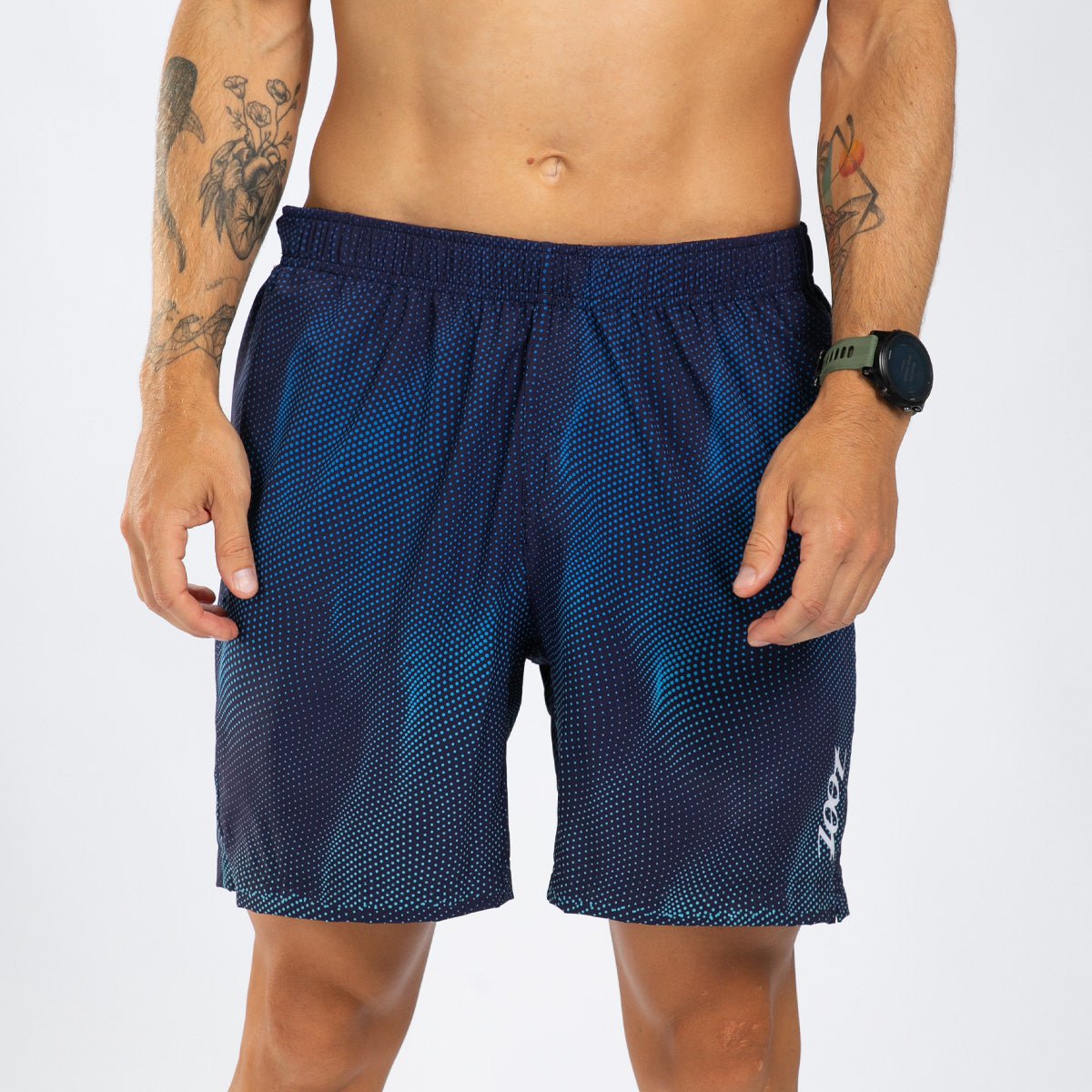 Zoot Sports RUN BOTTOMS Men's Ltd Run 7" Short - La Plage