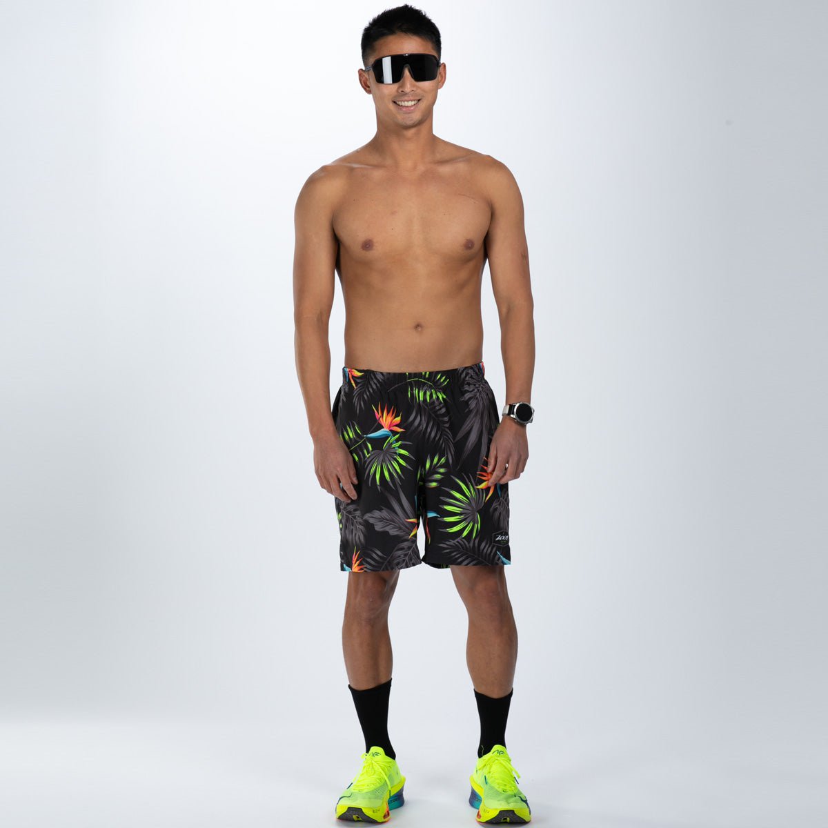 Zoot Sports RUN BOTTOMS Men's Ltd Run 7" Short - Tropical Magic