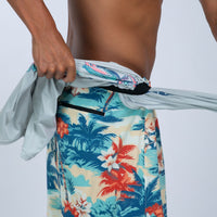 Zoot Sports RUN BOTTOMS Men's Ltd Run 7" Short - Vintage Hula