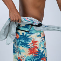 Zoot Sports RUN BOTTOMS Men's Ltd Run 7" Short - Vintage Hula