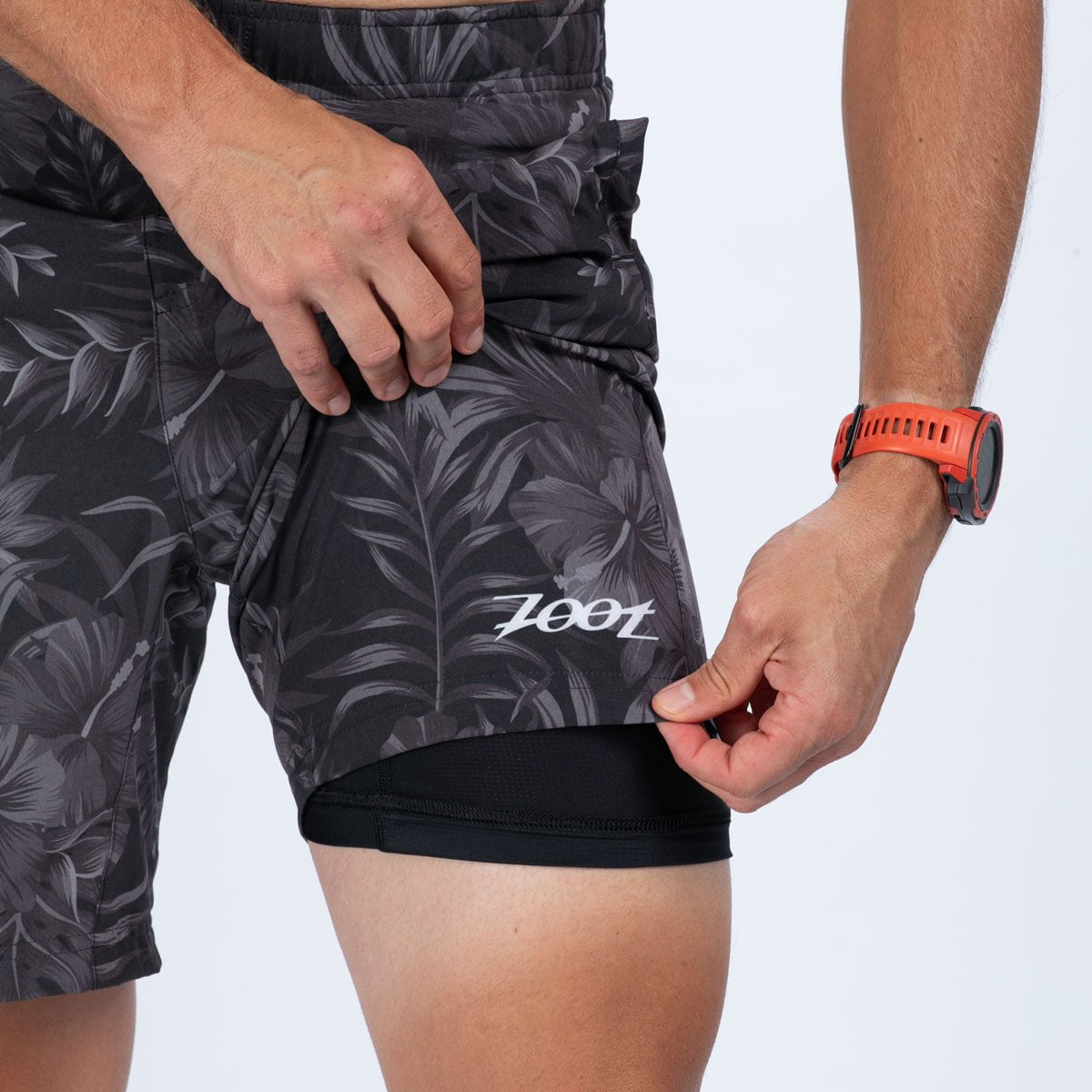 Zoot Sports RUN BOTTOMS Men's Ltd Run 8" Short 2 in 1 - King Kam