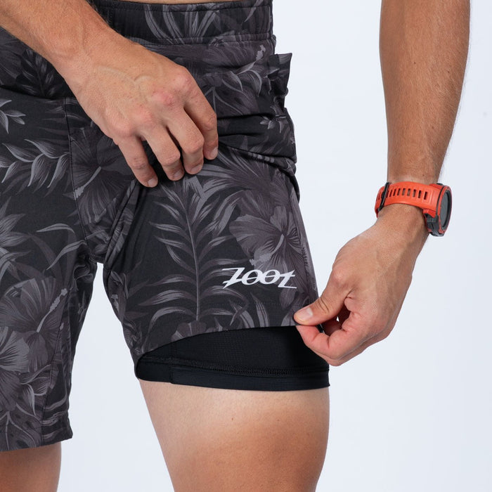 Zoot Sports RUN BOTTOMS Men's Ltd Run 8" Short 2 in 1 - King Kam