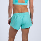 Zoot Sports RUN BOTTOMS Women's Core Run 3" Short - Aqua Blue