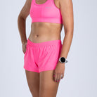 Zoot Sports RUN BOTTOMS Women's Core Run 3" Short - Bright Pink