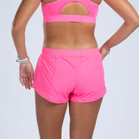 Zoot Sports RUN BOTTOMS Women's Core Run 3" Short - Bright Pink