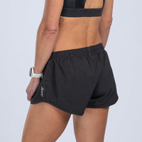 Zoot Sports RUN BOTTOMS Women's Core Run 3" Short - Jet Black