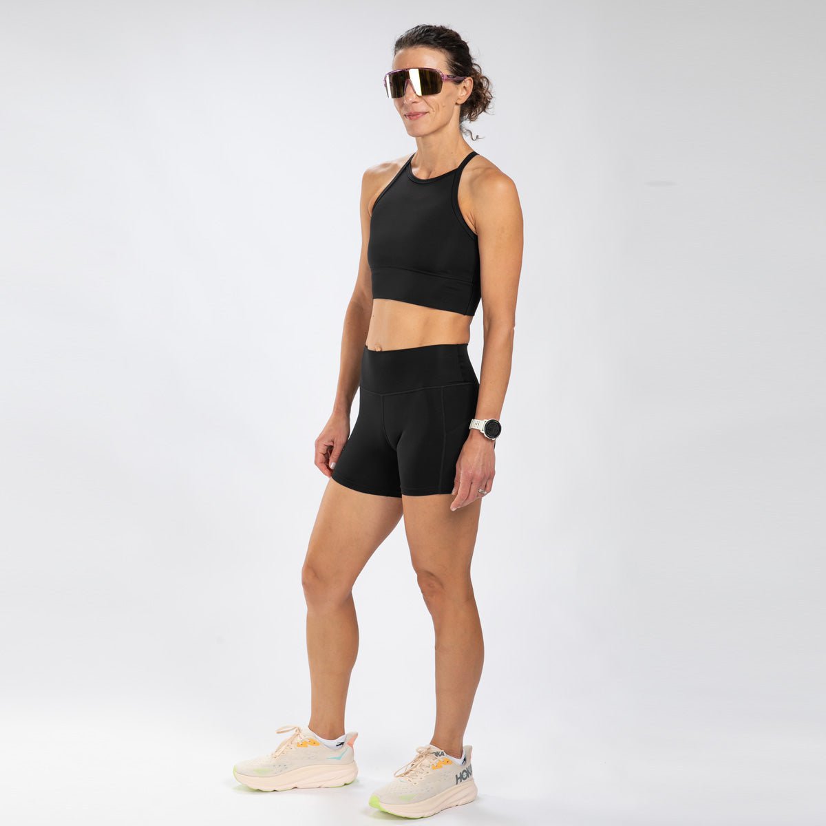 Zoot Sports RUN BOTTOMS Women's Elite Run 5" High-Rise Short - Jet Black