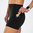 Zoot Sports RUN BOTTOMS Women's Elite Run 5" High-Rise Short - Jet Black
