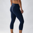 Zoot Sports RUN BOTTOMS Women's Elite Run High Rise Capri - Deep Navy