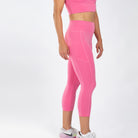 Zoot Sports RUN BOTTOMS Women's Elite Run High Rise Capri - Rose