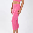 Zoot Sports RUN BOTTOMS Women's Elite Run High Rise Capri - Rose