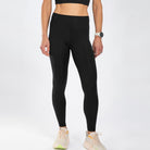 Zoot Sports RUN BOTTOMS Women's Elite Run High Rise Tight - Jet Black