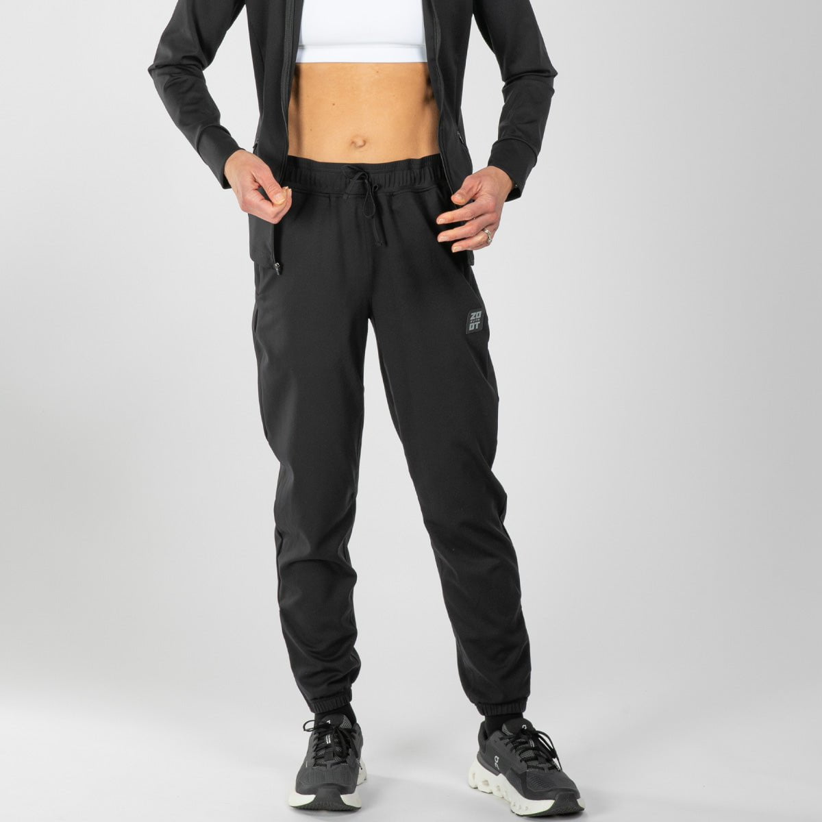 Zoot Sports RUN BOTTOMS Women's Elite Run Track Pant - Black