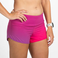 Zoot Sports RUN BOTTOMS Women's Ltd Run 3" Short - Believe