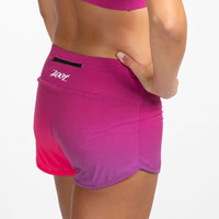 Zoot Sports RUN BOTTOMS Women's Ltd Run 3" Short - Believe