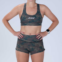 Zoot Sports RUN BOTTOMS Women's Ltd Run 3" Short - Cali Camo