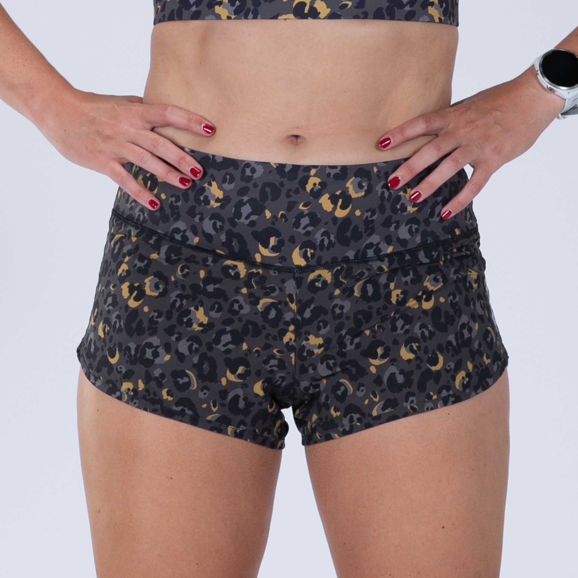 Zoot Sports RUN BOTTOMS Women's Ltd Run 3" Short - Cheetah