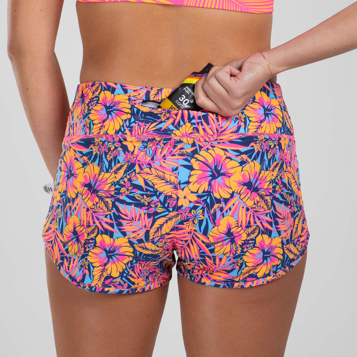 Zoot Sports RUN BOTTOMS Women's Ltd Run 3" Short - Club Aloha