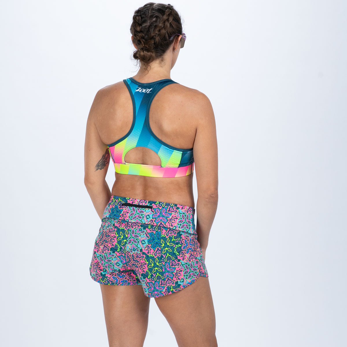 Zoot Sports RUN BOTTOMS Women's Ltd Run 3" Short - Costa Del Sol