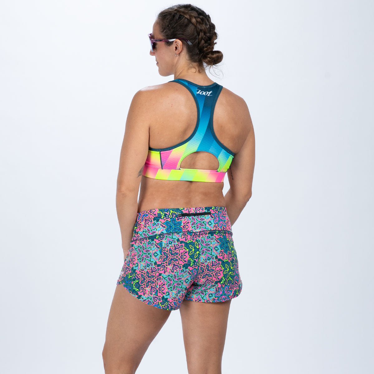 Zoot Sports RUN BOTTOMS Women's Ltd Run 3" Short - Costa Del Sol