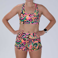 Zoot Sports RUN BOTTOMS Women's Ltd Run 3" Short - Fab