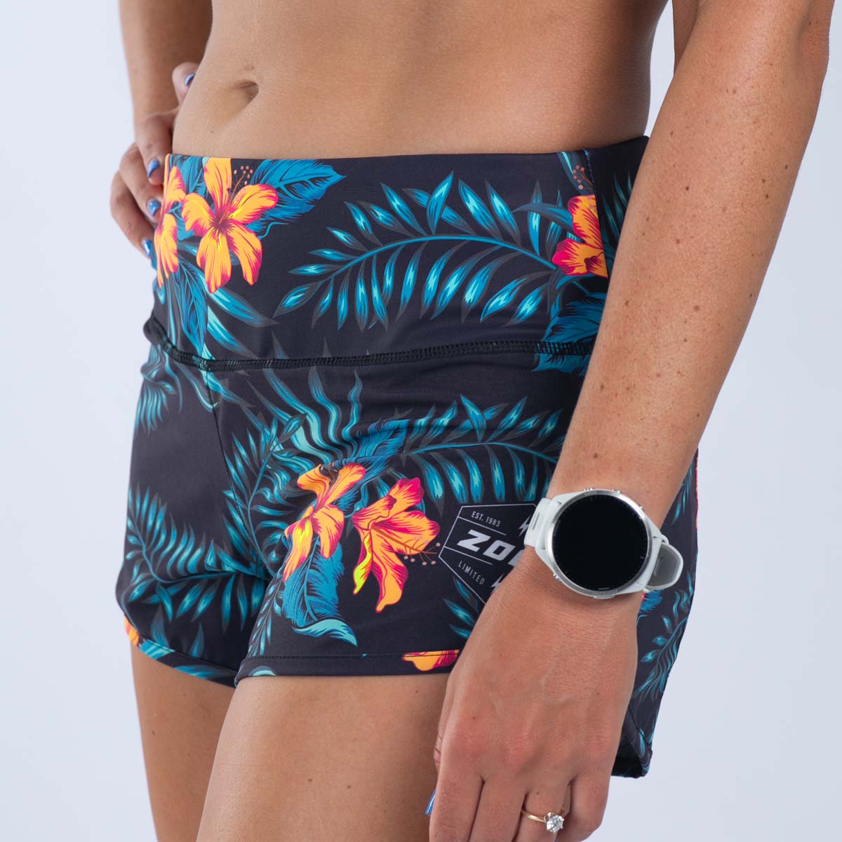 Zoot Sports RUN BOTTOMS Women's Ltd Run 3" Short - Hula