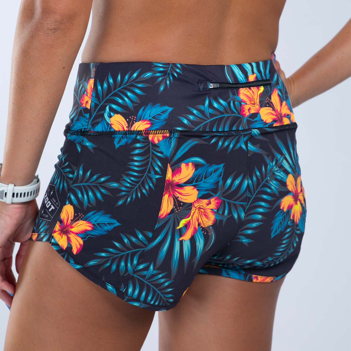 Zoot Sports RUN BOTTOMS Women's Ltd Run 3" Short - Hula