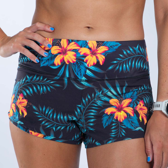 Zoot Sports RUN BOTTOMS Women's Ltd Run 3" Short - Hula