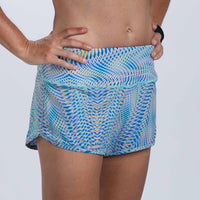 Zoot Sports RUN BOTTOMS Women's Ltd Run 3" Short - Koa Blue