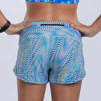 Zoot Sports RUN BOTTOMS Women's Ltd Run 3" Short - Koa Blue