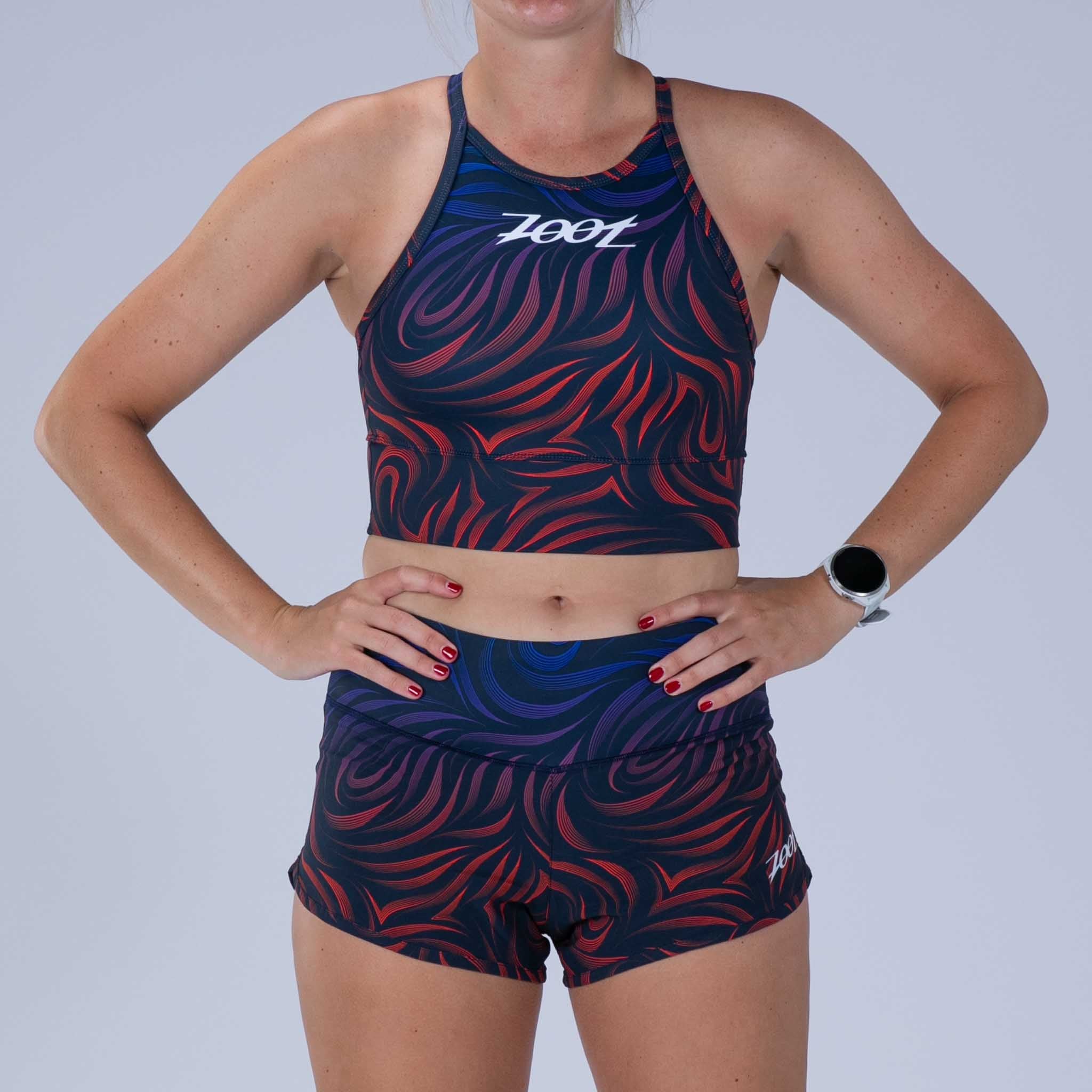 Zoot Sports RUN BOTTOMS Women's Ltd Run 3" Short - Phoenix