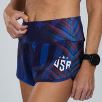 Zoot Sports RUN BOTTOMS Women's Ltd Run 3" Short - RWB