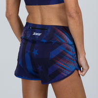 Zoot Sports RUN BOTTOMS Women's Ltd Run 3" Short - RWB