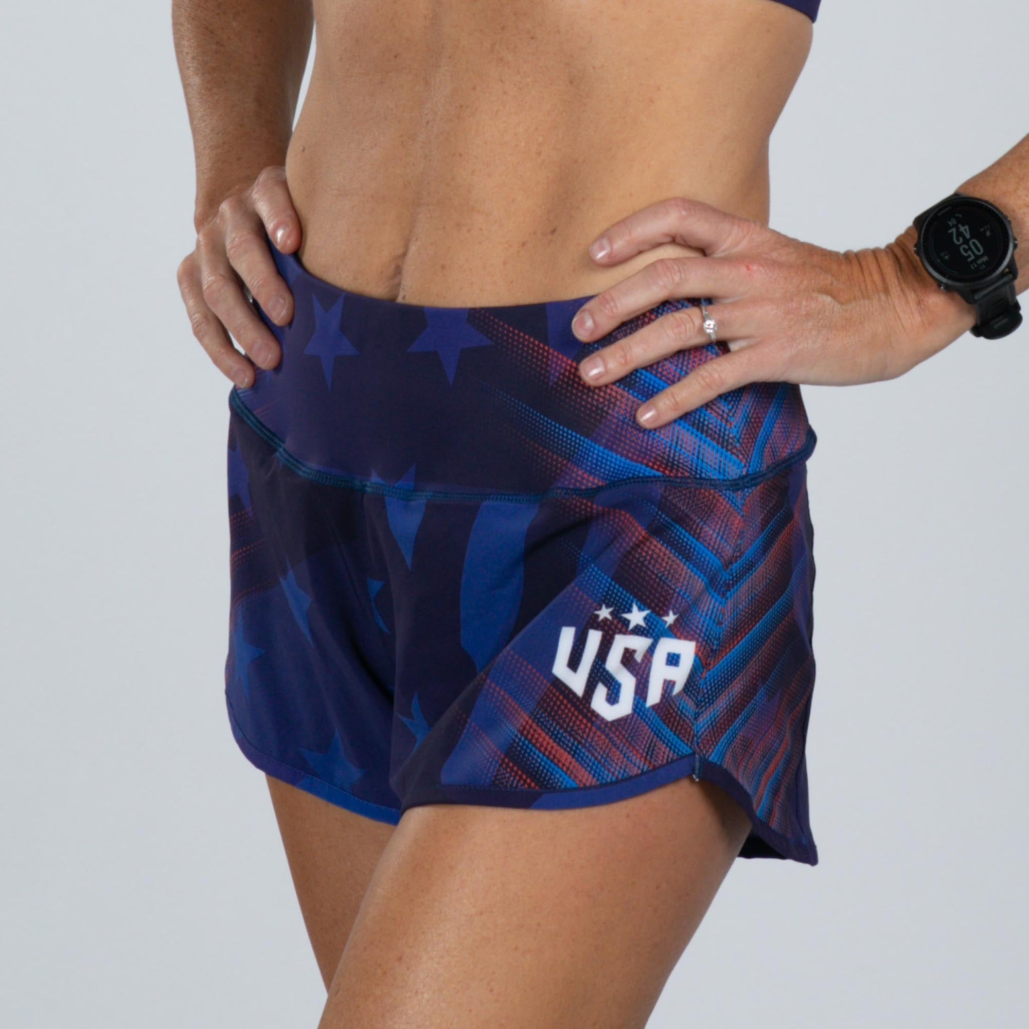 Zoot Sports RUN BOTTOMS Women's Ltd Run 3" Short - RWB