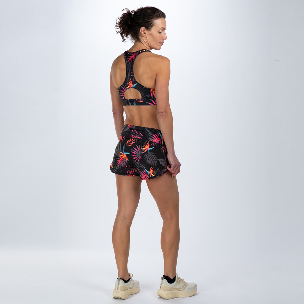 Zoot Sports RUN BOTTOMS Women's Ltd Run 3" Short - Tropical Magic