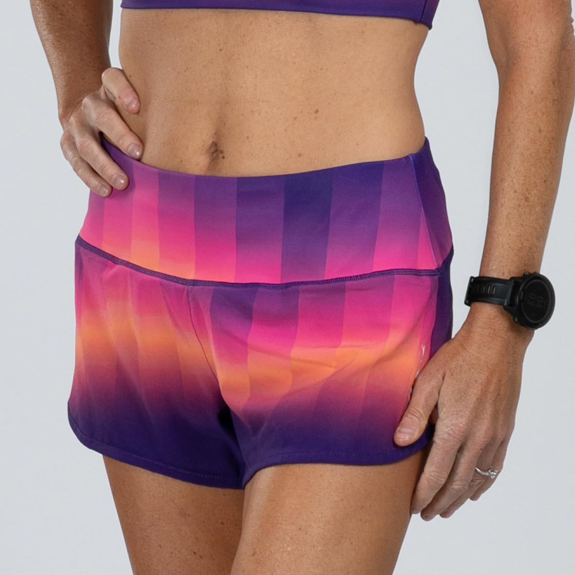 Zoot Sports RUN BOTTOMS Women's Ltd Run 3" Short - Twilight