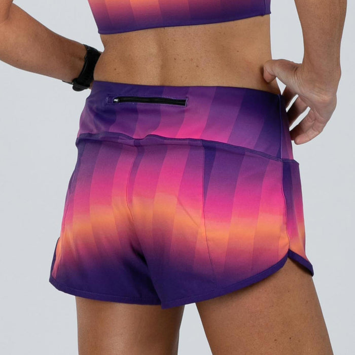 Zoot Sports RUN BOTTOMS Women's Ltd Run 3" Short - Twilight