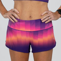 Zoot Sports RUN BOTTOMS Women's Ltd Run 3" Short - Twilight