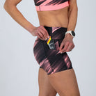 Zoot Sports RUN BOTTOMS Women's Ltd Run 4" Pulse High-Rise Short - DriftSPEED