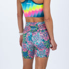 Zoot Sports RUN BOTTOMS Women's Ltd Run 6" Pulse High-Rise Short - Costa Del Sol