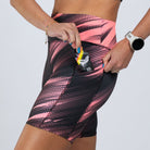 Zoot Sports RUN BOTTOMS Women's Ltd Run 6" Pulse High-Rise Short - DriftSPEED