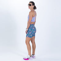 Zoot Sports RUN BOTTOMS Women's Ltd Run 6" Pulse High-Rise Short - Kaleidoscope