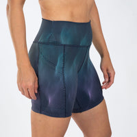 Zoot Sports RUN BOTTOMS Women's Ltd Run 6" Pulse High-Rise Short - La Plage