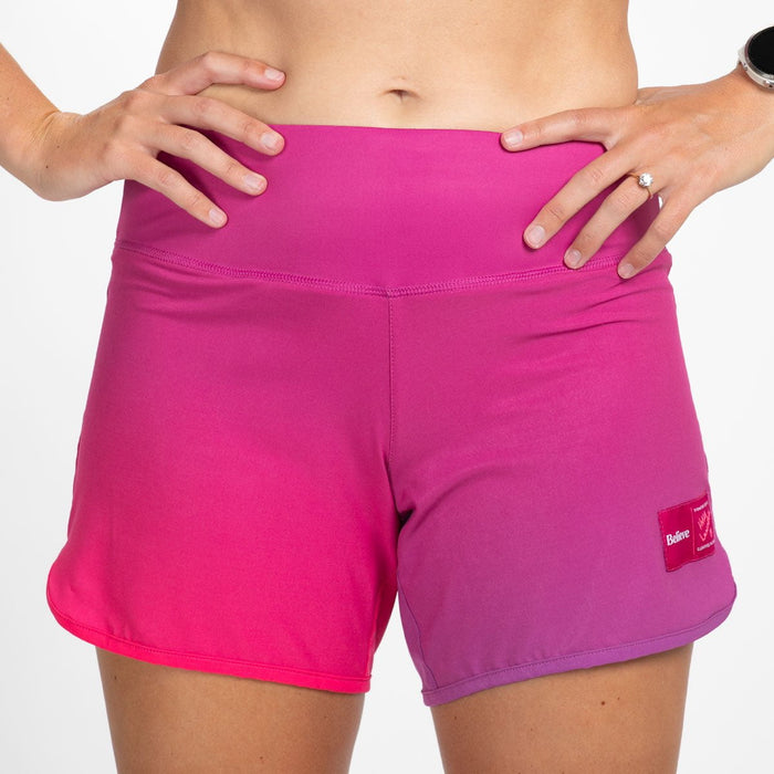 Zoot Sports RUN BOTTOMS Women's Ltd Run 6" Short - Believe