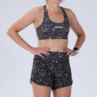 Zoot Sports RUN BOTTOMS Women's Ltd Run 6" Short - Cheetah