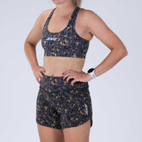 Zoot Sports RUN BOTTOMS Women's Ltd Run 6" Short - Cheetah